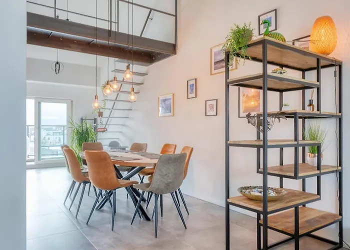 Stunning Duplex Apartement In The Center De Haan foto